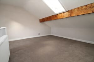 Photo of top bedroom after renovation