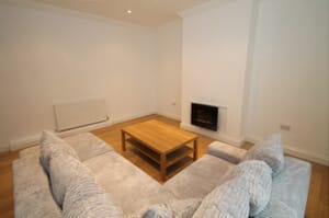 Photo of living room after renovation