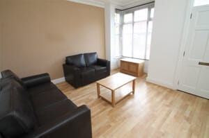Photo of living room after renovation
