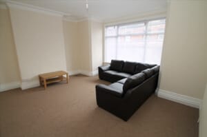 Photo of living room after renovation